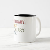 Tasse 2 Couleurs Légendaire depuis février 1974 (Devant droit)