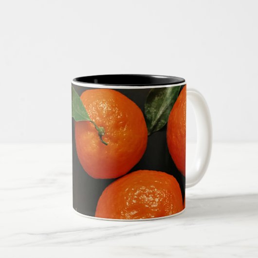 Tasse 2 Couleurs Légumes sains (Devant droit)