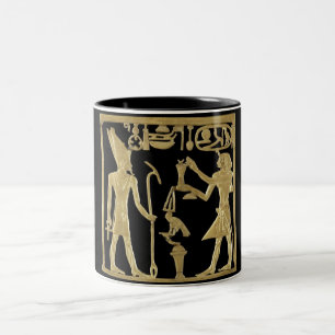Tasse 2 Couleurs L'Egypte antique vintage