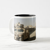 Tasse 2 Couleurs L'embuscade résistante aux mines protégée (Devant gauche)