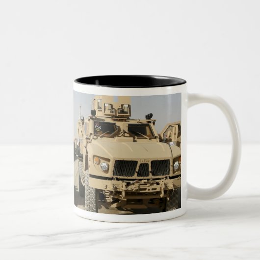 Tasse 2 Couleurs L'embuscade résistante aux mines protégée (Droit)