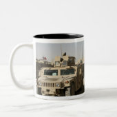 Tasse 2 Couleurs L'embuscade résistante aux mines protégée (Gauche)