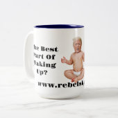 Tasse 2 Couleurs L'emprise anti-Trump (Devant gauche)