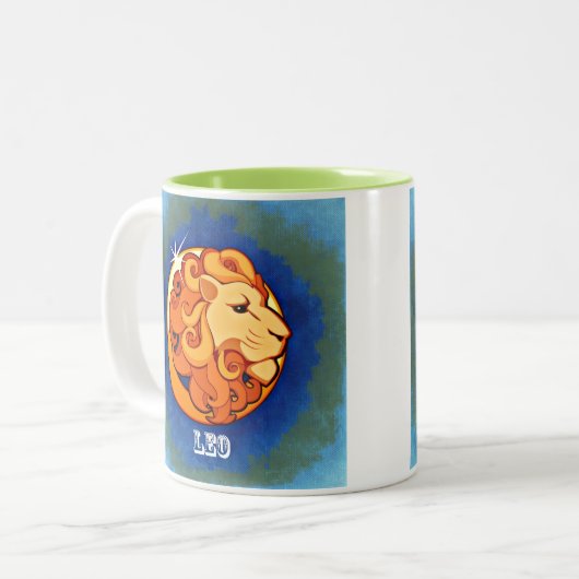 Tasse 2 Couleurs Leo (Devant gauche)