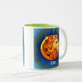 Tasse 2 Couleurs Leo (Devant droit)