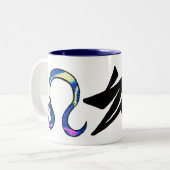 TASSE 2 COULEURS LEO.ZIQPU (Devant gauche)