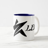TASSE 2 COULEURS LEO.ZIQPU (Devant droit)
