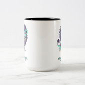Tasse 2 Couleurs Leo Zombie (Centre)
