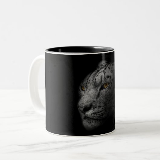 Tasse 2 Couleurs Leopard, (Devant gauche)