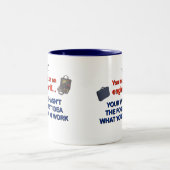 Tasse 2 Couleurs L'épouse de l'ingénieur (Centre)