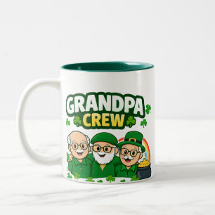 Tasse 2 Couleurs L'équipage de Papy