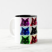 Tasse 2 Couleurs les 9 vies (Devant gauche)