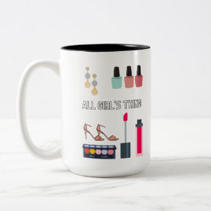 Tasse 2 Couleurs Les affaires de la fille