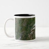 Tasse 2 Couleurs Les Alpes 2 (Gauche)