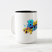 Tasse 2 Couleurs Les "Âmes connectées" (Devant gauche)