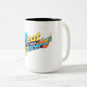 Tasse 2 Couleurs Les "Âmes connectées" (Devant droit)