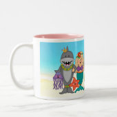 Tasse 2 Couleurs Les amis de JollyKins Mermaid (Gauche)