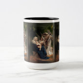 Tasse 2 Couleurs Les Anges par William Adolphe Bouguereau (Centre)