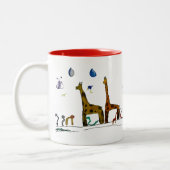 Tasse 2 Couleurs Les animaux de Noé (Gauche)