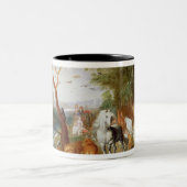 Tasse 2 Couleurs Les animaux entrant dans l'arche de Noé (Centre)