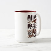 Tasse 2 Couleurs Les animaux folles sont les meilleurs... (Devant droit)