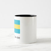Tasse 2 Couleurs Les Bahamas (Centre)
