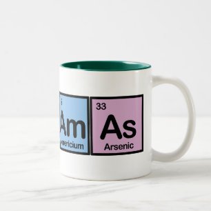 Tasse 2 Couleurs Les Bahamas ont fait des éléments