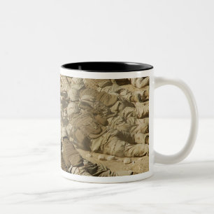 Tasse 2 Couleurs Les bataillons de construction de marine des USA