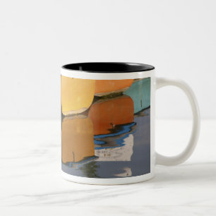 Tasse 2 Couleurs Les bateaux de rangée Henley-on-Thames sur la Tam