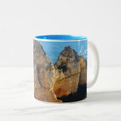 Tasse 2 Couleurs Les Belles plages de l'Algarve (Devant droit)