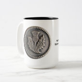 Tasse 2 Couleurs Les boutons antiques de Nancy (Devant gauche)