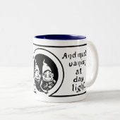 Tasse 2 Couleurs Les "brownie" : Nous sommes des créatures de la (Devant droit)