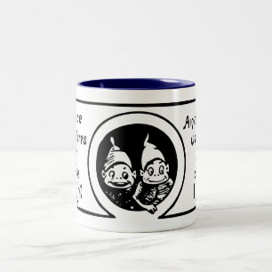 Tasse 2 Couleurs Les "brownie" : Nous sommes des créatures de la