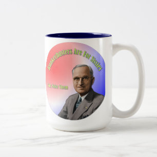Tasse 2 Couleurs Les Bunkerbusters Sont Pour Les Sissies.