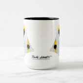 Tasse 2 Couleurs Les Butterflyfish de l'étameur ambulant hawaïen (Centre)