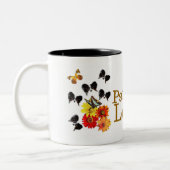 Tasse 2 Couleurs Les cadeaux Papillon Lovers (Gauche)