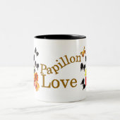Tasse 2 Couleurs Les cadeaux Papillon Lovers (Centre)