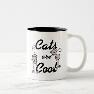 Tasse 2 Couleurs Les chats sont des t-shirts et des cadeaux Cool