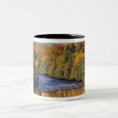 Tasse 2 Couleurs Les chutes Upper Tahquamenon dans l'UGB au Michiga (Centre)
