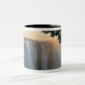 Tasse 2 Couleurs Les chutes Victoria, Zimbabwe, Afrique (Centre)