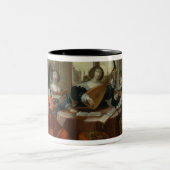 Tasse 2 Couleurs Les cinq sens - audition (Centre)