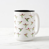 Tasse 2 Couleurs Les colibris d'Anna (Devant droit)