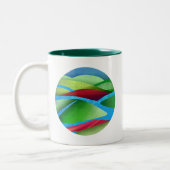 Tasse 2 Couleurs Les Collines Sur La Glace (Gauche)