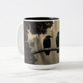 Tasse 2 Couleurs Les Corneilles De La Branche (Devant gauche)