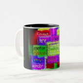 Tasse 2 Couleurs Les couleurs en dedans (Devant gauche)