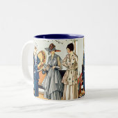 Tasse 2 Couleurs Les dames branchées (Devant gauche)