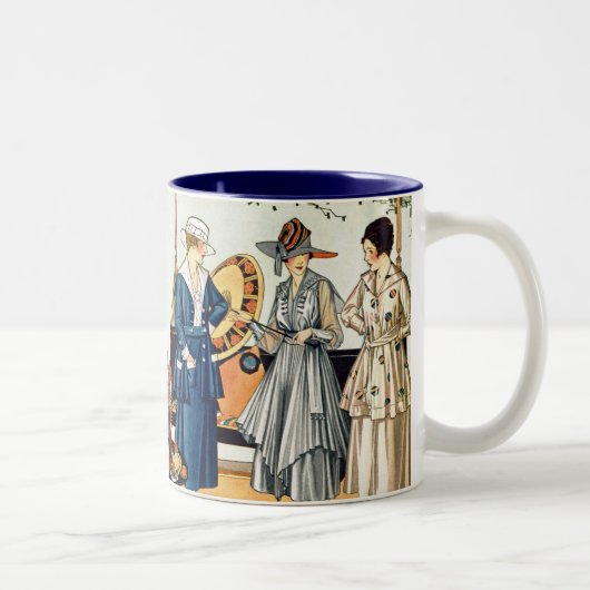 Tasse 2 Couleurs Les dames branchées (Droit)