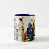 Tasse 2 Couleurs Les dames branchées (Centre)