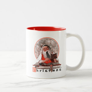 Tasse 2 Couleurs Les dépenses de Père Noël