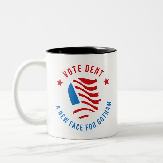 Tasse 2 Couleurs Les deux faces muet (Gauche)